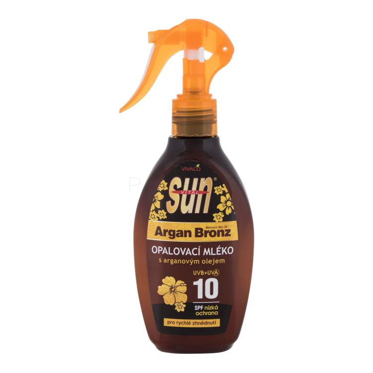 Vivaco Sun Argan Bronz Suntan Lotion SPF10 Pentru corp 200 ml