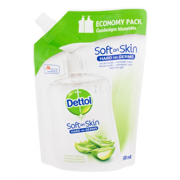 Dettol Soft On Skin Aloe Vera Săpun lichid Rezerva 500 ml