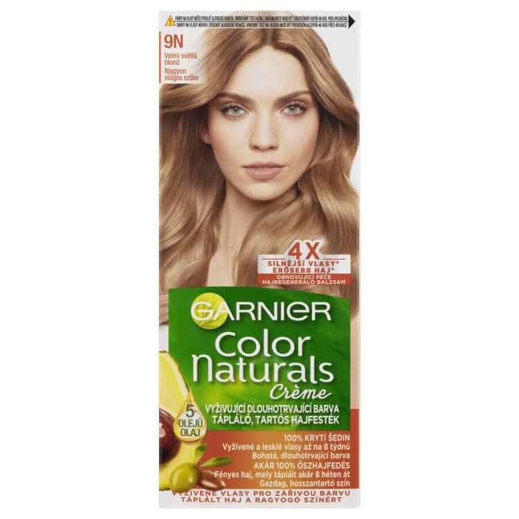 Garnier Color Naturals Créme Vopsea de păr pentru femei 40 ml Nuanţă 9N Nude Extra Light Blonde