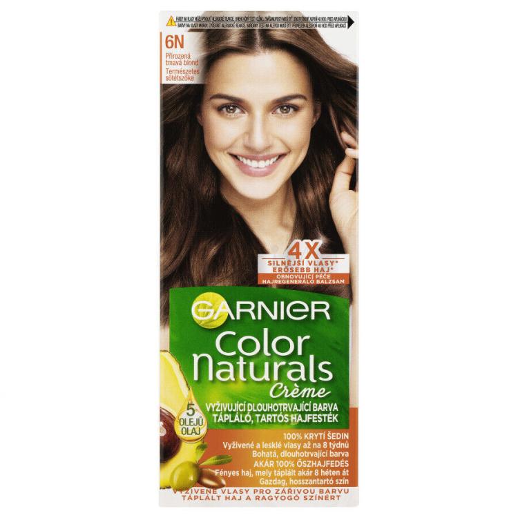 Garnier Color Naturals Créme Vopsea de păr pentru femei 40 ml Nuanţă 6N Nude Dark Blonde
