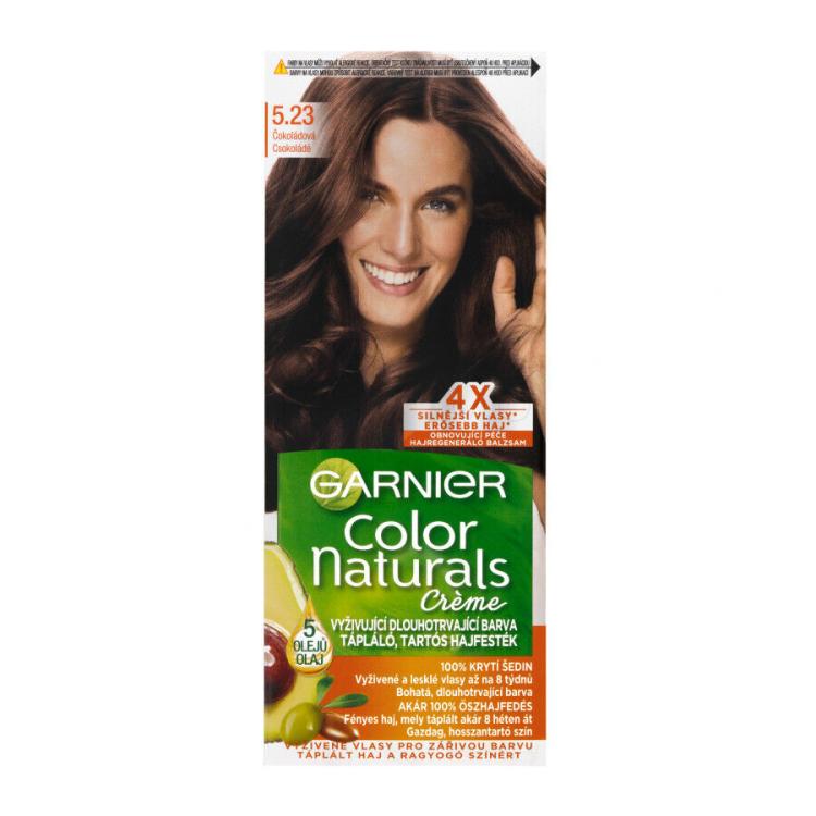 Garnier Color Naturals Créme Vopsea de păr pentru femei 40 ml Nuanţă 5,23 Chocolate