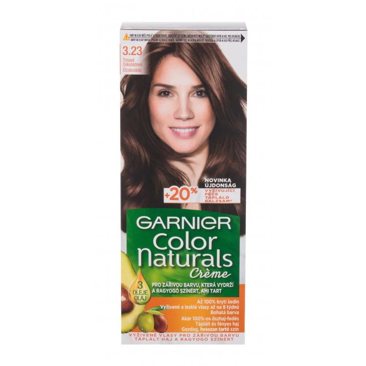Garnier Color Naturals Créme Vopsea de păr pentru femei 40 ml Nuanţă 3.23 Dark Quartz