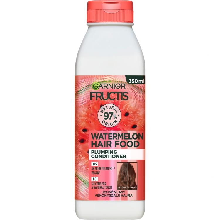 Garnier Fructis Hair Food Watermelon Plumping Conditioner Balsam de păr pentru femei 350 ml
