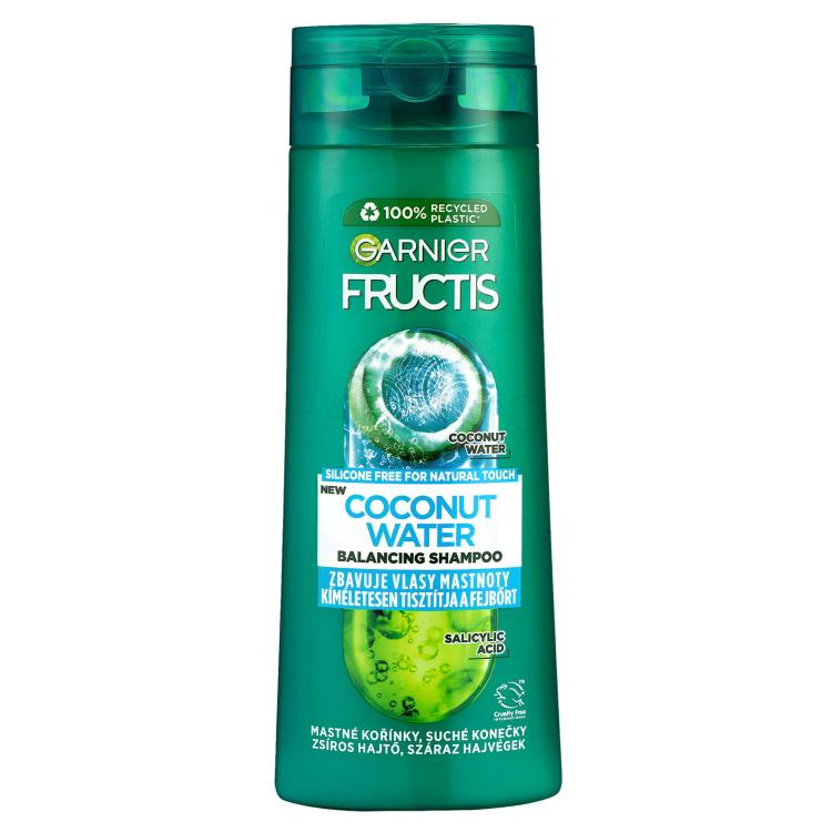 Garnier Fructis Coconut Water Șampon pentru femei 250 ml