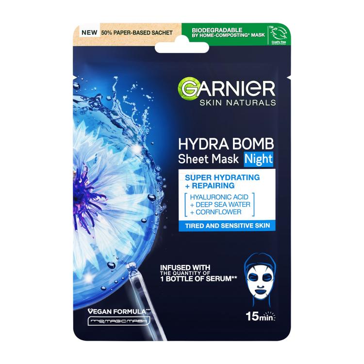 Garnier Skin Naturals Hydra Bomb Night Mască de față pentru femei 1 buc