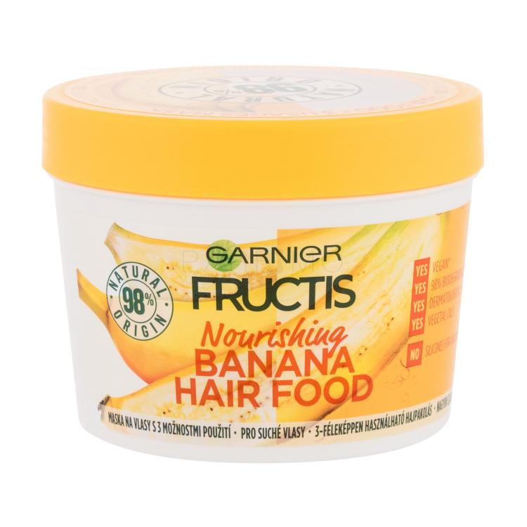 Garnier Fructis Hair Food Banana Nourishing Mask Mască de păr pentru femei 390 ml