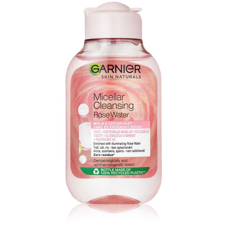 Garnier Skin Naturals Micellar Cleansing Rose Water Apă micelară pentru femei 100 ml