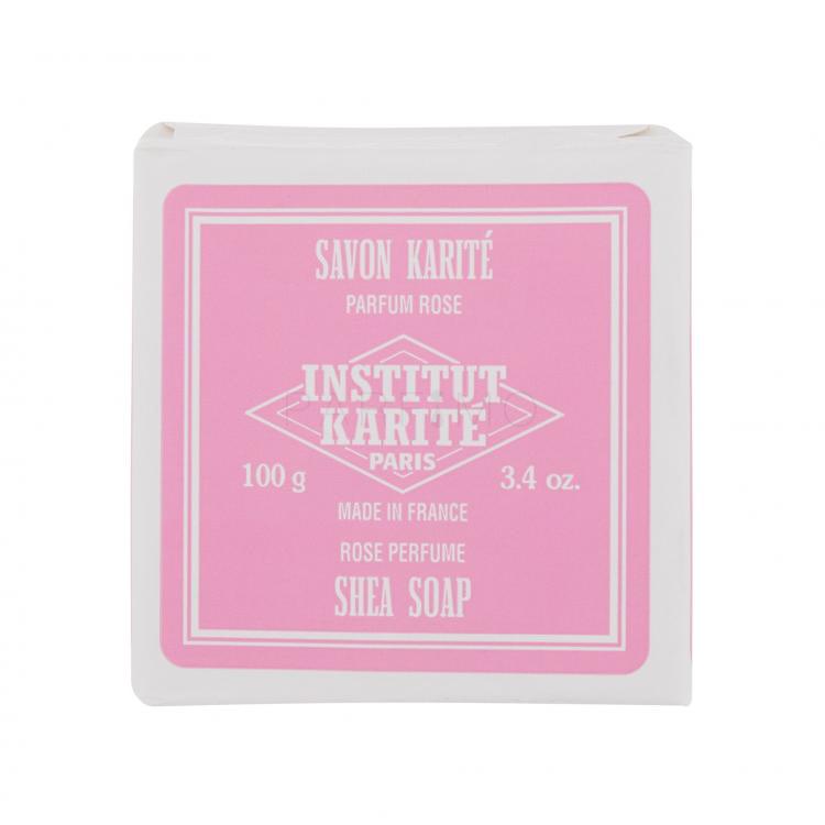 Institut Karité Shea Soap Rose Mademoiselle Săpun solid pentru femei 100 g