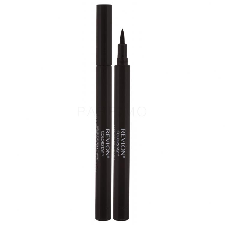 Revlon Colorstay Liquid Eye Pen Tuș de ochi pentru femei 1,6 g Nuanţă 01 Blackest Black tester