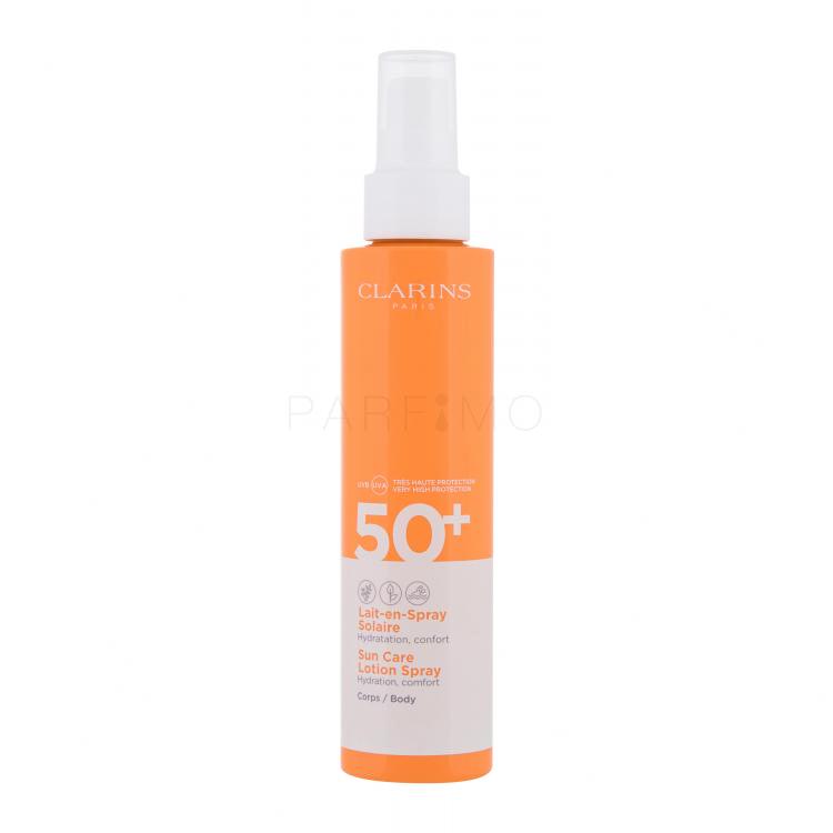 Clarins Sun Care Lotion Spray SPF50+ Pentru corp 150 ml