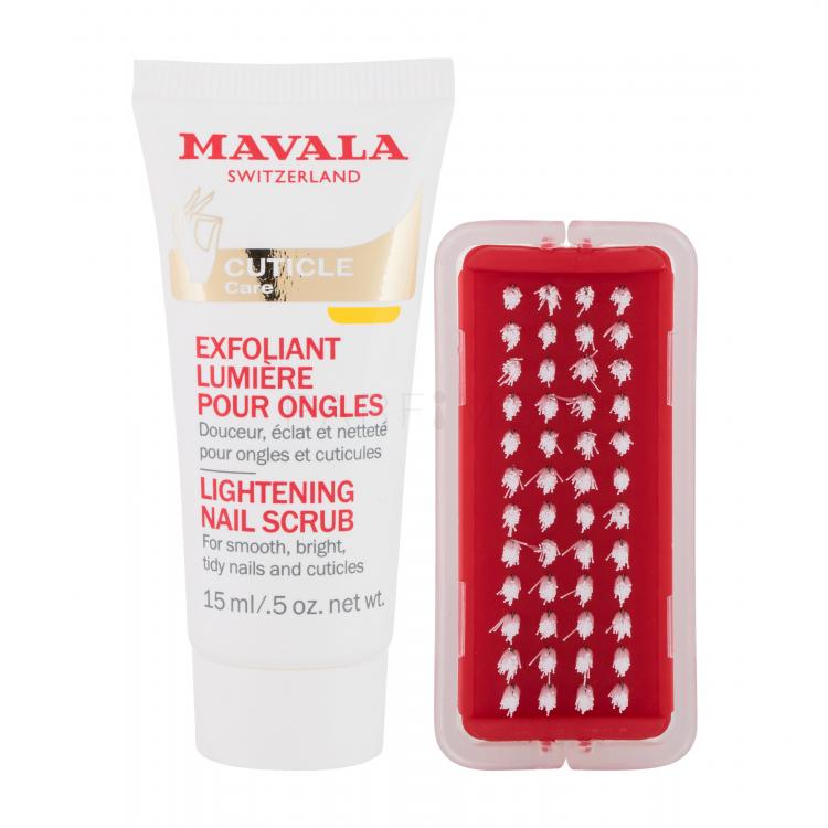MAVALA Cuticle Care Lightening Nail Scrub Îngrijire unghii pentru femei 15 ml