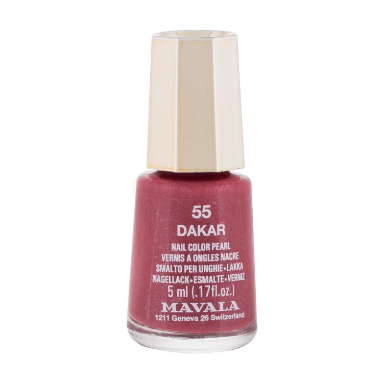 MAVALA Mini Color Pearl Lac de unghii pentru femei 5 ml Nuanţă 55 Dakar