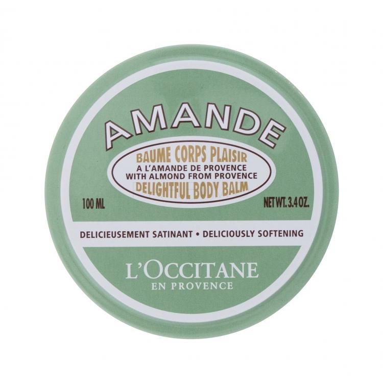 L&#039;Occitane Almond (Amande) Delightful Body Balm Balsam de corp pentru femei 100 ml
