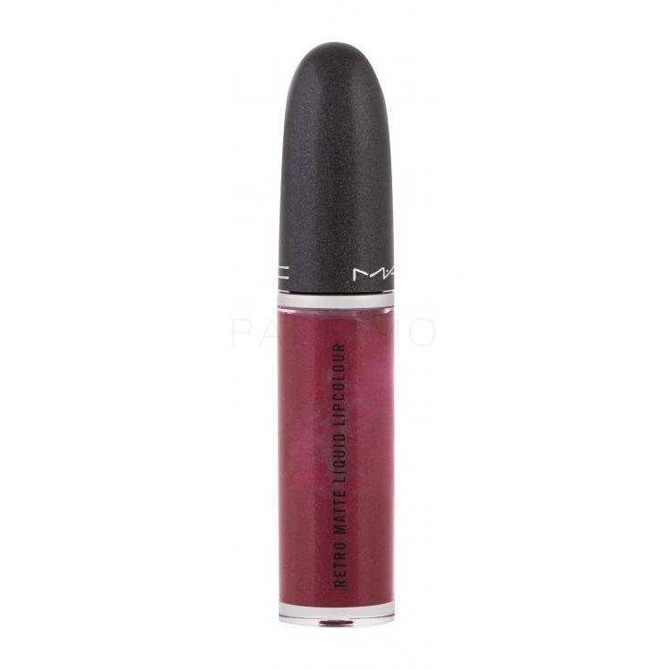 MAC Retro Matte Liquid Lipcolour Ruj de buze pentru femei 5 ml Nuanţă 129 Love Weapon