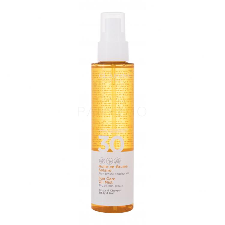 Clarins Sun Care Oil Mist SPF30 Pentru corp pentru femei 150 ml