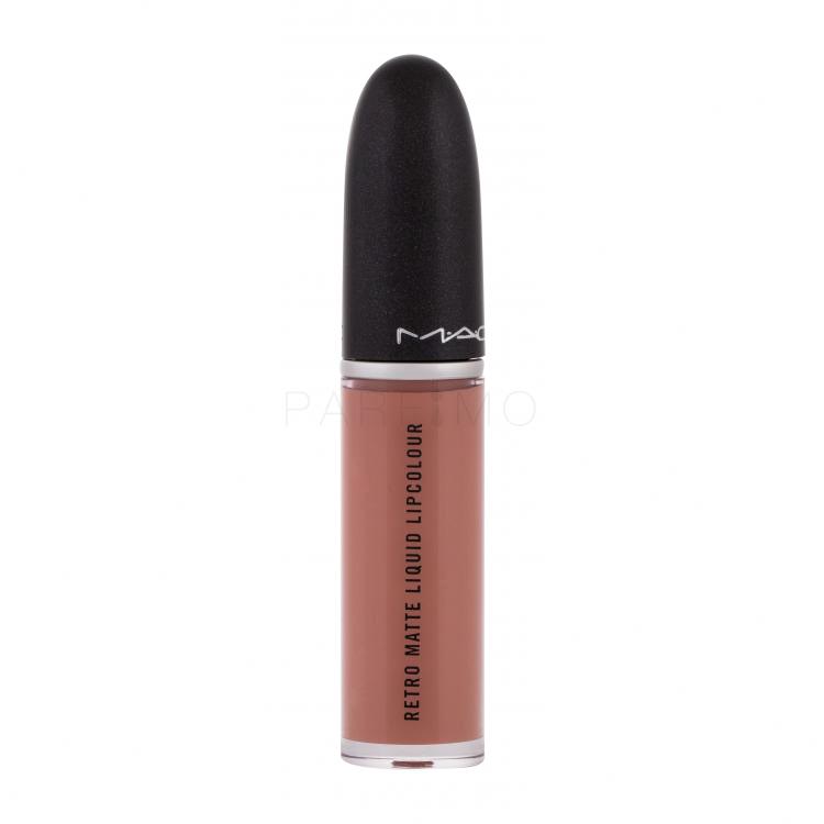 MAC Retro Matte Liquid Lipcolour Ruj de buze pentru femei 5 ml Nuanţă 107 Lady-Be-Good