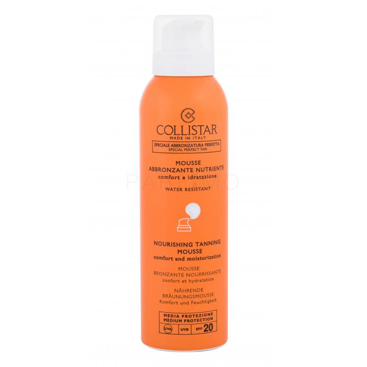 Collistar Special Perfect Tan Nourishing Tanning Mousse SPF20 Pentru corp pentru femei 200 ml