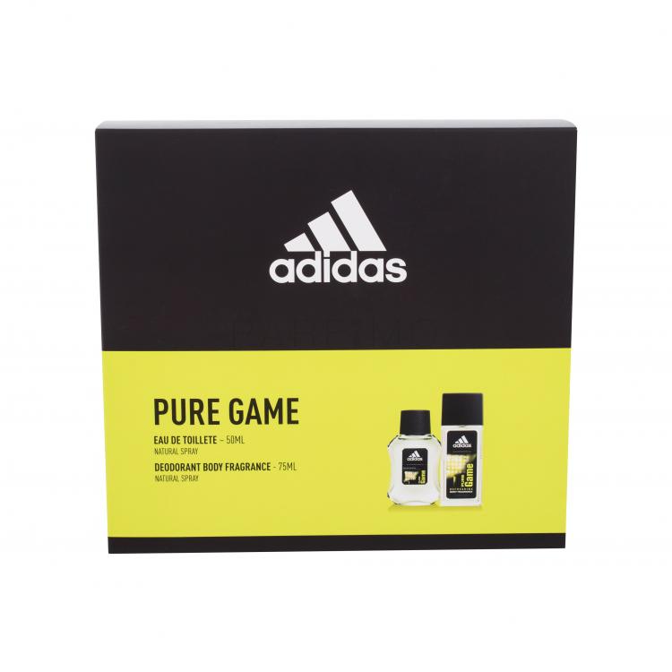 Adidas Pure Game Set cadou apă de toaletă 50 ml + deodorant 75 ml