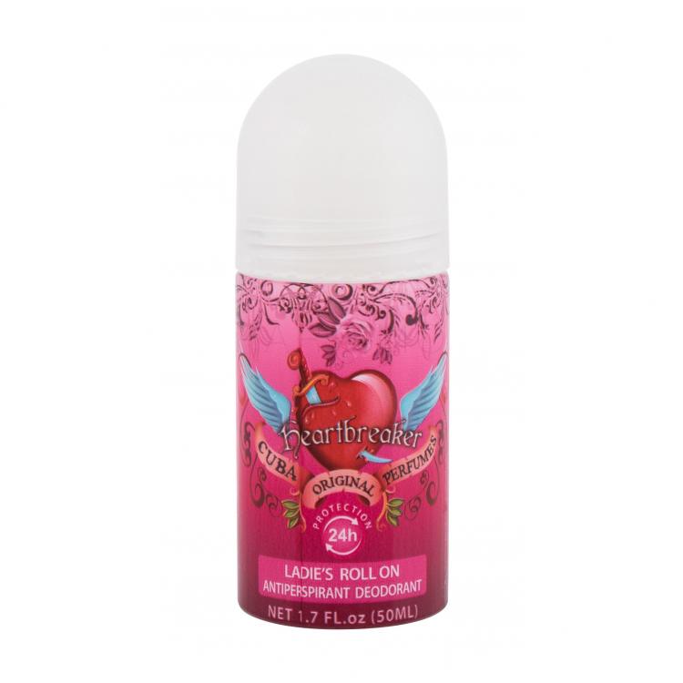 Cuba Heartbreaker Deodorant pentru femei 50 ml