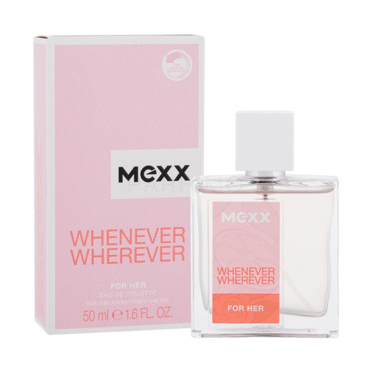 Mexx Whenever Wherever Apă de toaletă pentru femei 50 ml