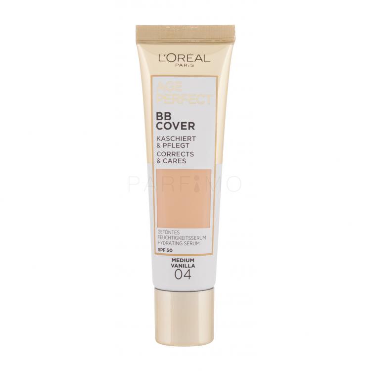 L&#039;Oréal Paris Age Perfect BB Cover Cremă BB pentru femei 30 ml Nuanţă 04 Medium Vanilla