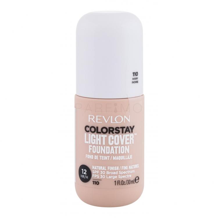 Revlon Colorstay Light Cover SPF30 Fond de ten pentru femei 30 ml Nuanţă 110 Ivory