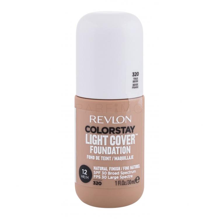 Revlon Colorstay Light Cover SPF30 Fond de ten pentru femei 30 ml Nuanţă 320 True Beige