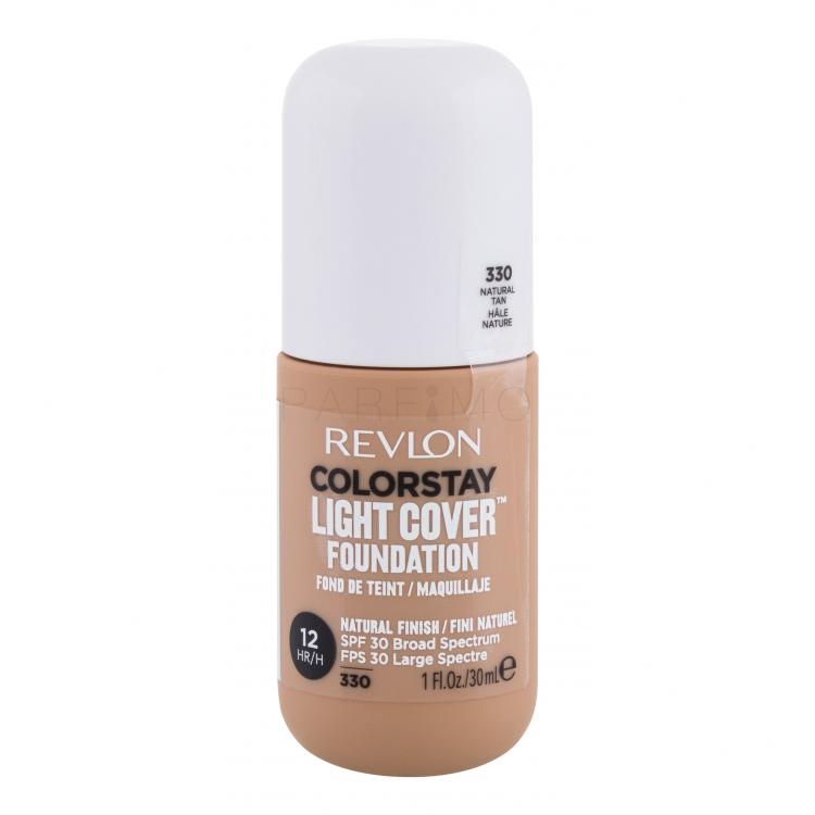 Revlon Colorstay Light Cover SPF30 Fond de ten pentru femei 30 ml Nuanţă 330 Natural Tan
