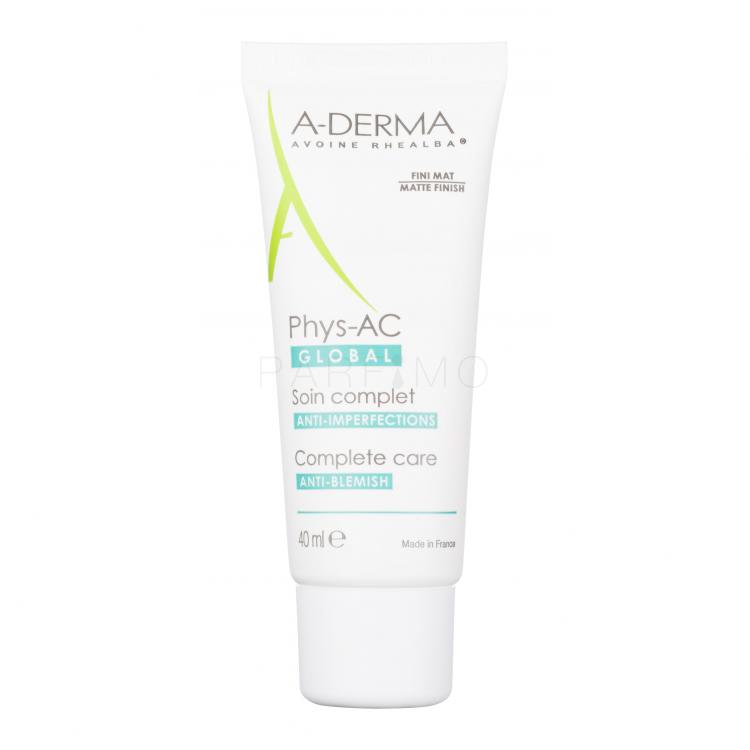 A-Derma Phys-AC Global Complete Care Cremă de zi pentru femei 40 ml