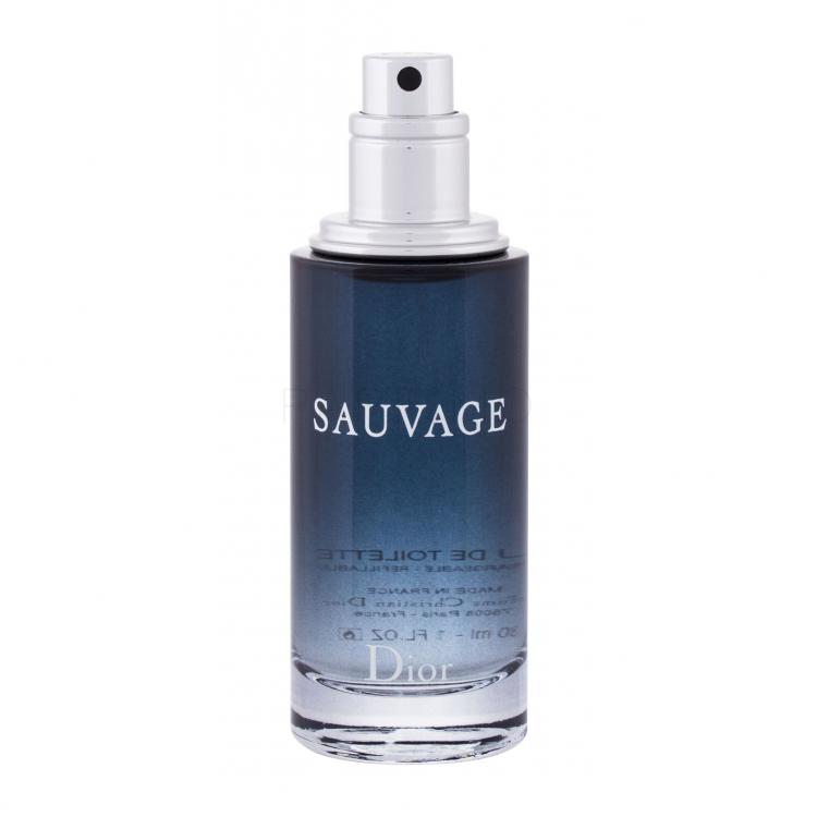Christian Dior Sauvage Apă de toaletă pentru bărbați Reincarcabil 30 ml tester