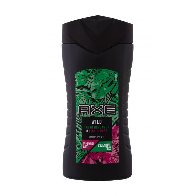Axe Wild Fresh Bergamot &amp; Pink Pepper Gel de duș pentru bărbați 250 ml