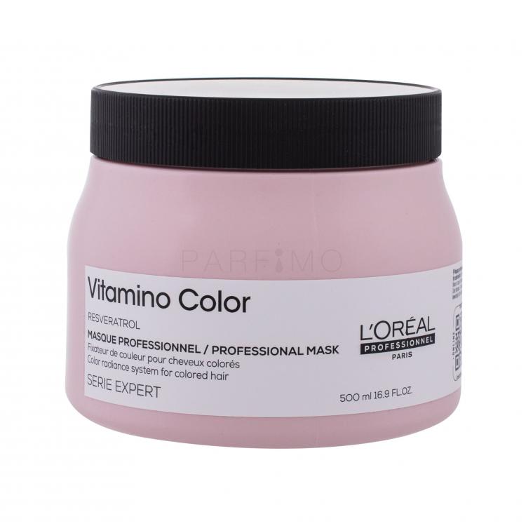 L&#039;Oréal Professionnel Vitamino Color Resveratrol Mască de păr pentru femei 500 ml
