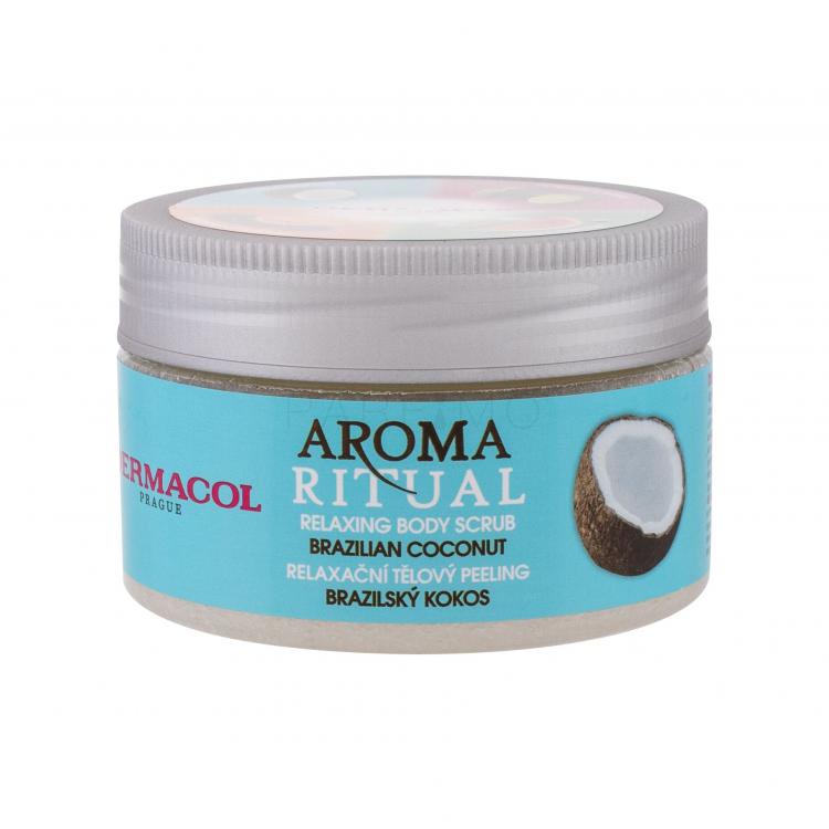 Dermacol Aroma Ritual Brazilian Coconut Exfoliant de corp pentru femei 200 g