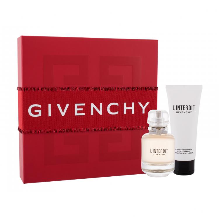 Givenchy L&#039;Interdit Set cadou apă de toaletă 50 ml + gel de duș 75 ml
