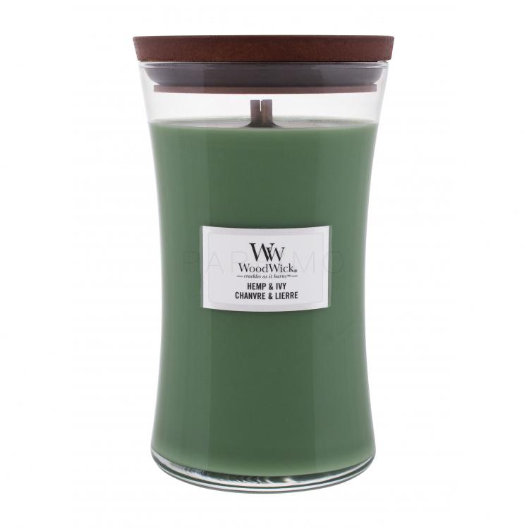WoodWick Hemp &amp; Ivy Lumânări parfumate 609,5 g