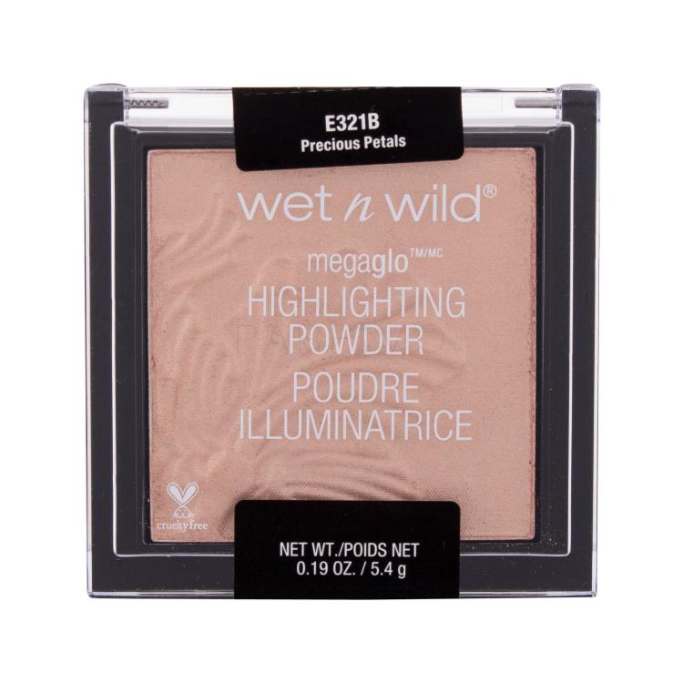 Wet n Wild MegaGlo Highlighting Powder Iluminator pentru femei 5,4 g Nuanţă Precious Petals