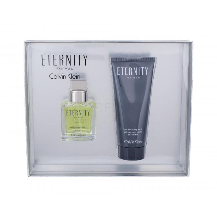 Calvin Klein Eternity For Men Set cadou apa de toaleta 30 ml + gel de dus 30 ml