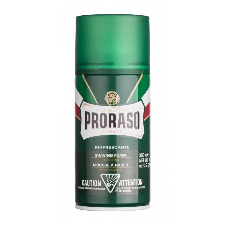 PRORASO Green Shaving Foam Spumă de ras pentru bărbați 300 ml