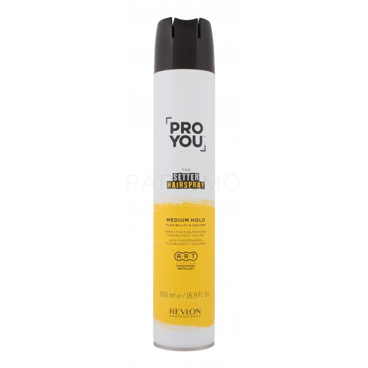 Revlon Professional ProYou The Setter Hairspray Medium Hold Fixativ de păr pentru femei 500 ml