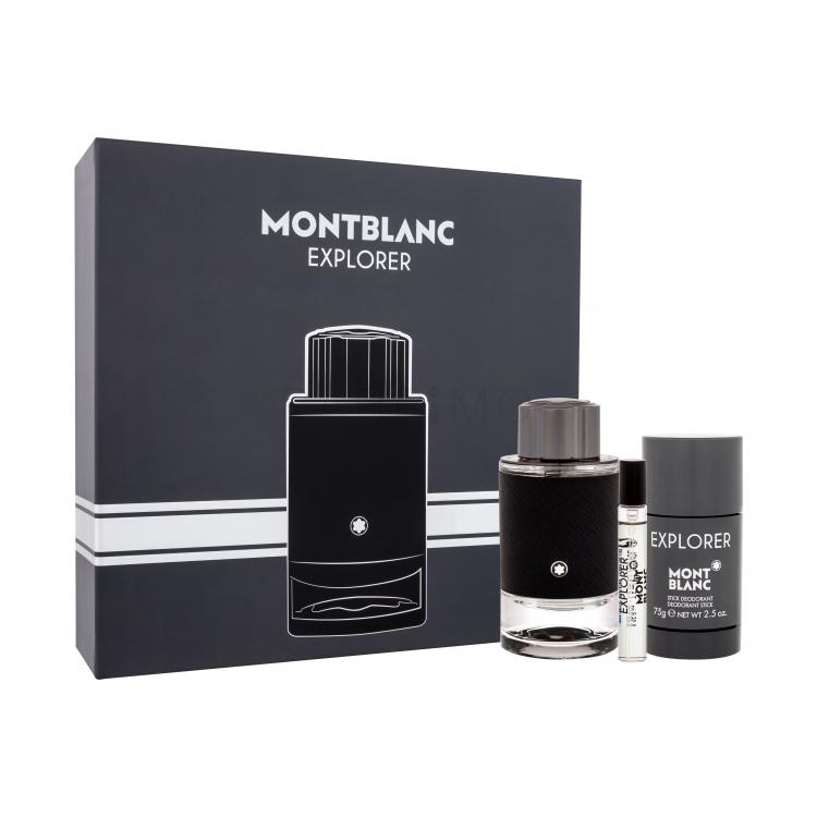 Montblanc Explorer Set cadou apă de parfum 100 ml + apă de parfum 7,5 ml + deostick 75 g