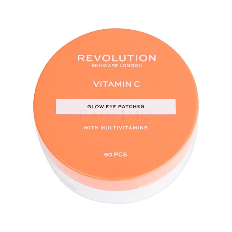 Revolution Skincare Vitamin C Glow Eye Patches Mască de ochi pentru femei 60 buc