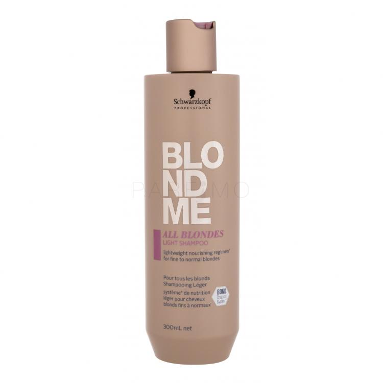 Schwarzkopf Professional Blond Me All Blondes Light Șampon pentru femei 300 ml