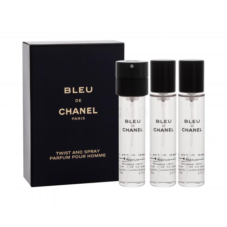 Chanel Bleu de Chanel Parfum pentru bărbați Rezerva 3x20 ml