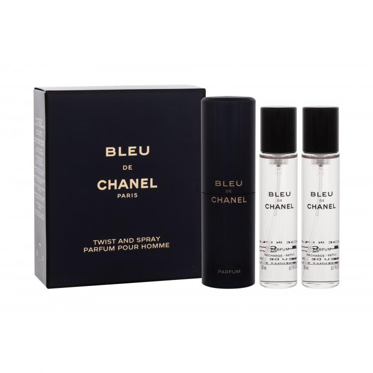 Chanel Bleu de Chanel Parfum pentru bărbați Rasucire flacon 3x20 ml
