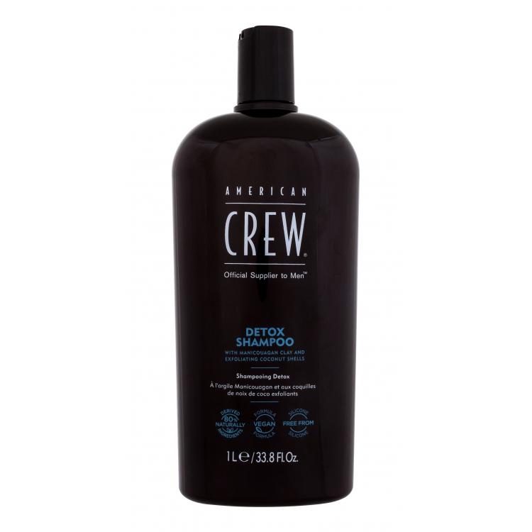 American Crew Detox Șampon pentru bărbați 1000 ml