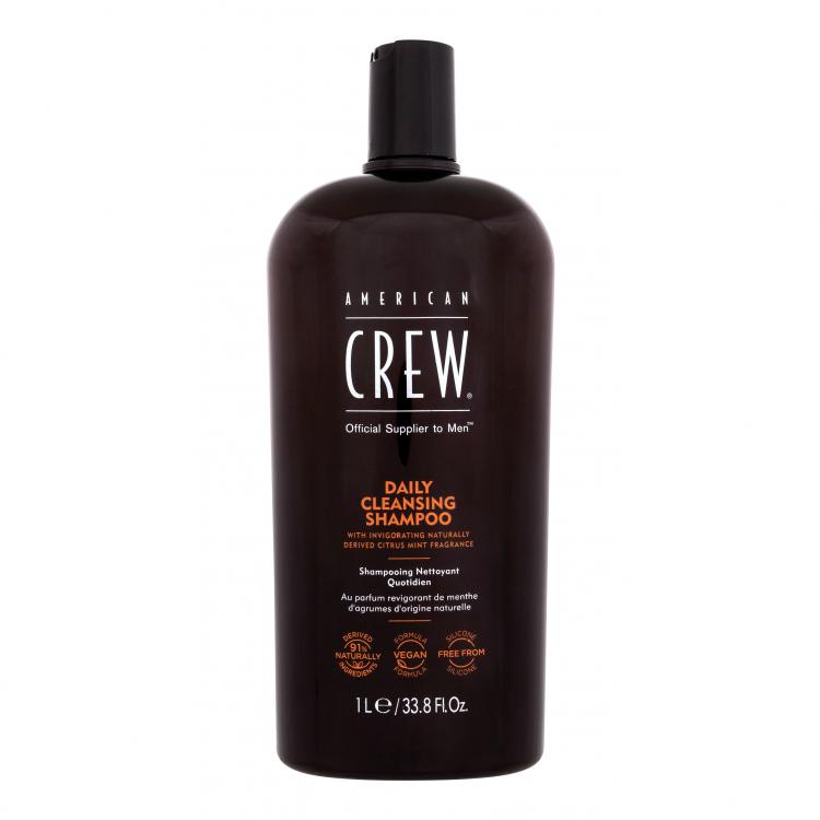 American Crew Daily Cleansing Șampon pentru bărbați 1000 ml