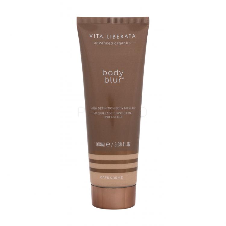 Vita Liberata Body Blur™ High Definition Body Makeup Fond de ten pentru femei 100 ml Nuanţă Café Créme