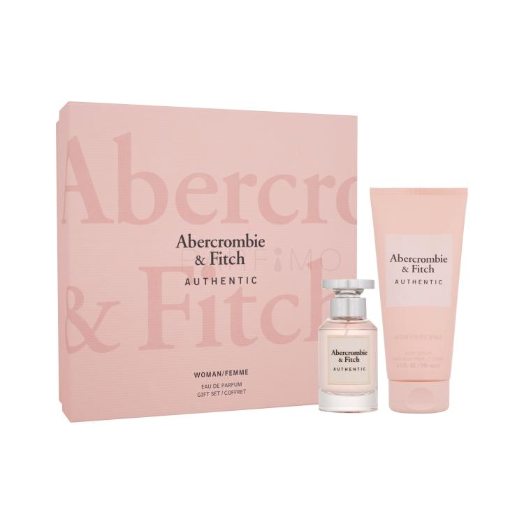 Abercrombie &amp; Fitch Authentic Set cadou Apă de parfum 50 ml + loțiune de corp 200 ml