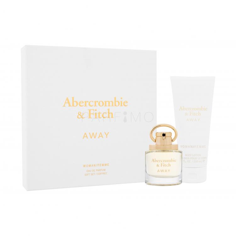 Abercrombie &amp; Fitch Away Set cadou Apă de parfum 50 ml + loțiune de corp 200 ml
