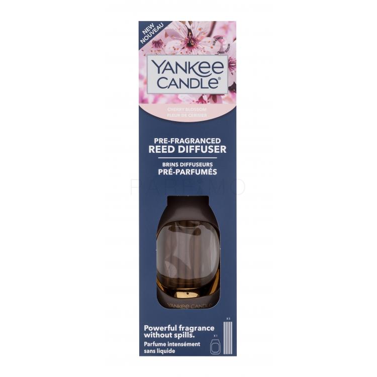 Yankee Candle Cherry Blossom Pre-Fragranced Reed Diffuser Difuzoare si spray 1 buc